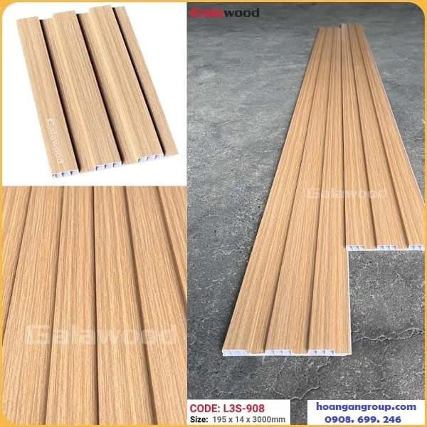 Tấm Nhựa Ốp Tường Lam Sóng Galawood L3S-908
