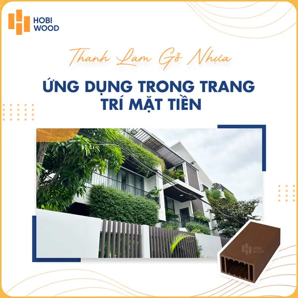 Thanh Lam Gỗ Nhựa Ngoài Trời Hobi Wood 160 x 80 Oka Brown