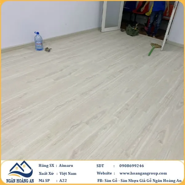 Sàn Nhựa Dán Keo Aimaru A22 Dày 2mm