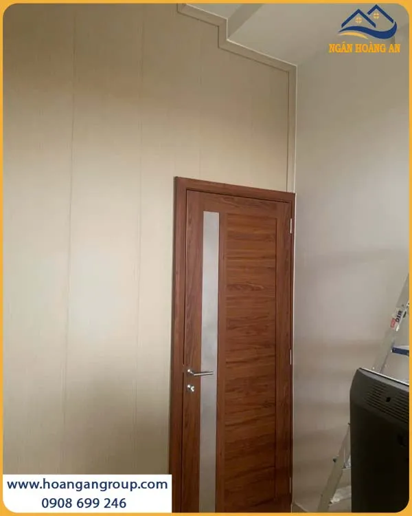 Tấm Vách Ngăn Phòng Ngủ Giả Gỗ Galawood VN-912X3M5