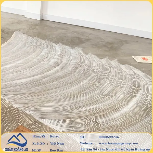 Keo Dán Sàn Nhựa Thùng 10Kg