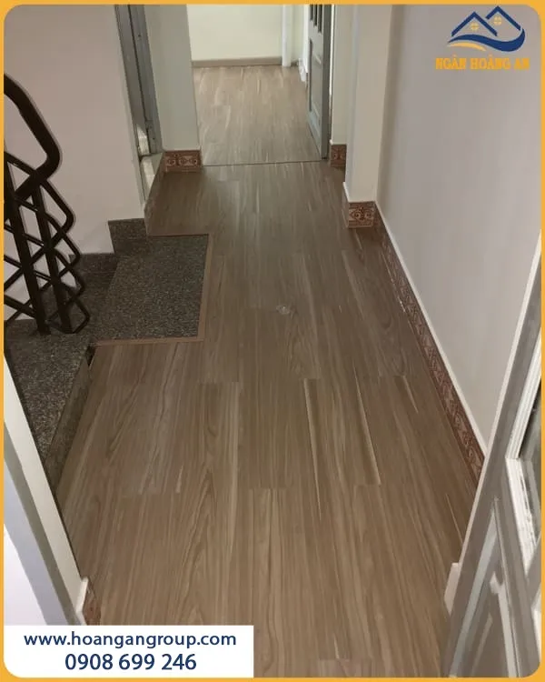 Sàn Nhựa Giả Gỗ Dán Keo Vinyl Floor LT1003