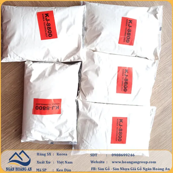 Keo Dán Sàn Nhựa Chuyên Dụng - Bịch 1kg