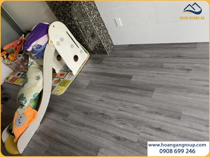 Sàn Nhựa Giả Gỗ Dán Keo 3mm Vinyl Floor W302