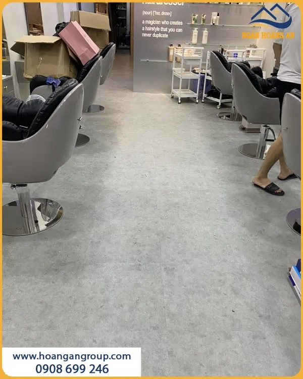Sàn Nhựa Dán Keo Giả Bê Tông Vinyl Floor W307 Dày 3mm