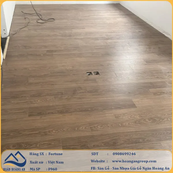 Sàn Gỗ Công Nghiệp  Fortune F960 Dày 12mm