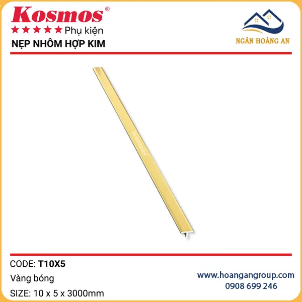 Bộ Sưu Tập Nẹp T Nhôm Hợp Kim Kosmos