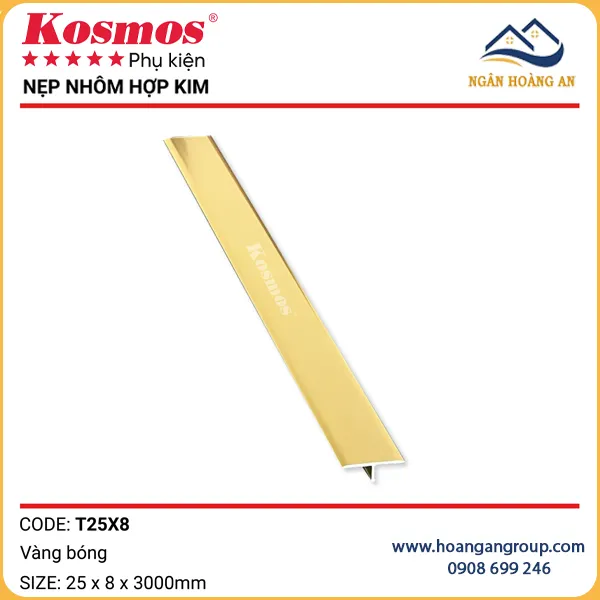 Bộ Sưu Tập Nẹp T Nhôm Hợp Kim Kosmos