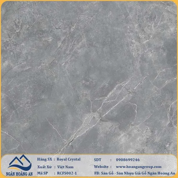 Sàn Đá Công Nghệ Hèm Khóa SPC Royal Crystal RCFS002-1