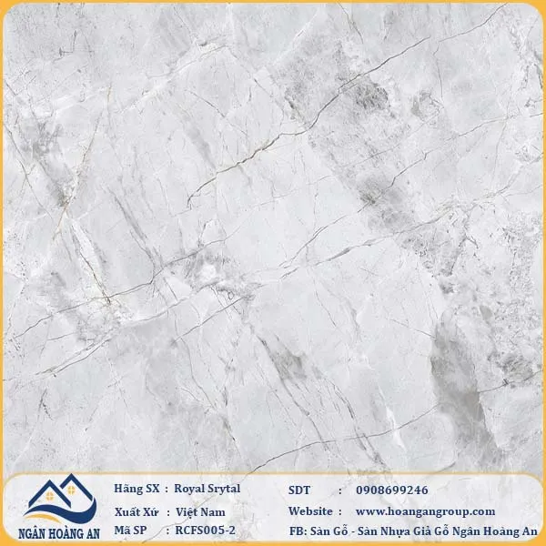 Sàn Đá Công Nghệ Hèm Khóa SPC Royal Crystal RCFS005-2