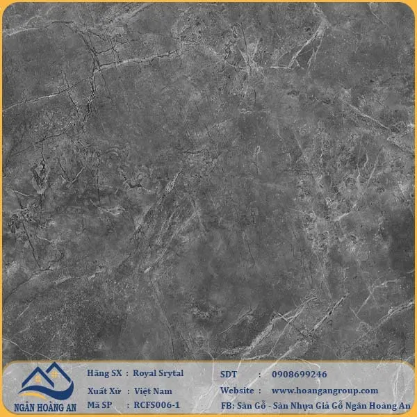 Sàn Đá Công Nghệ Hèm Khóa SPC Royal Crystal RCFS006-1