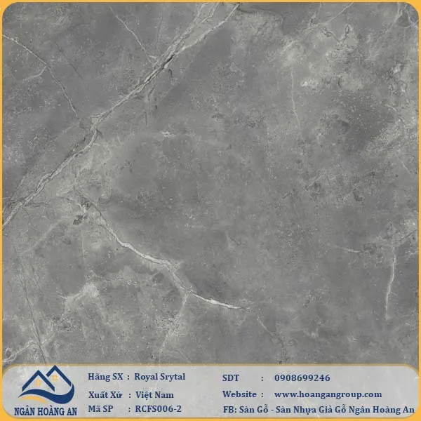 Sàn Đá Công Nghệ Hèm Khóa SPC Royal Crystal RCFS006-2