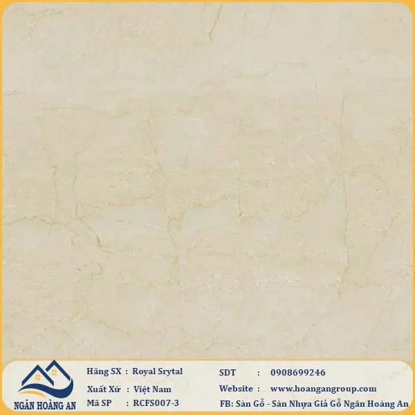 Sàn Đá Công Nghệ Hèm Khóa SPC Royal Crystal RCFS007-3