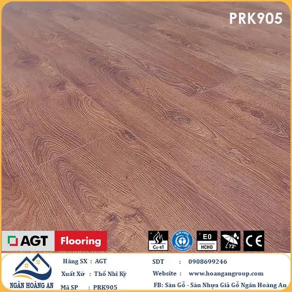 Sàn Gỗ Công Nghiệp AGT Effect PRK905 8mm