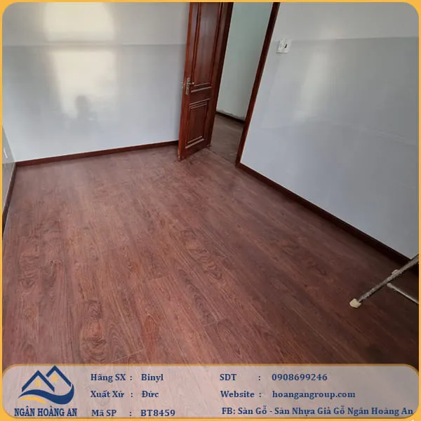 Sàn Gỗ Công Nghiệp Binyl TL8459 dày 8mm