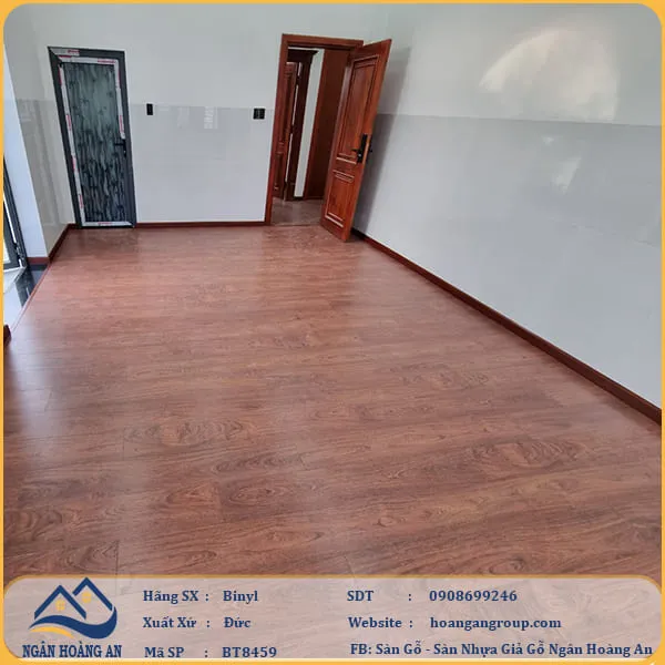 Sàn Gỗ Công Nghiệp Binyl TL8459 dày 8mm