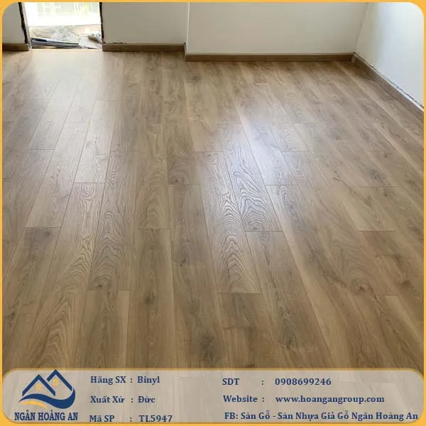 Sàn Gỗ Công Nghiệp Binyl TL5947 dày 8mm