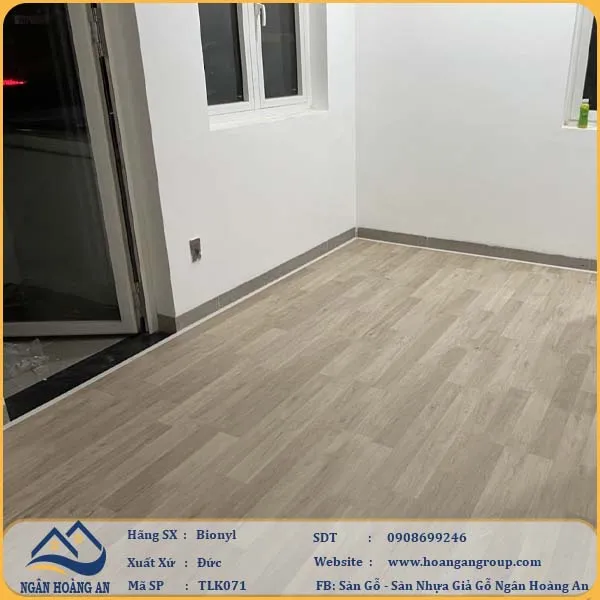 Sàn Gỗ Công Nghiệp Binyl TLK071 dày 8mm