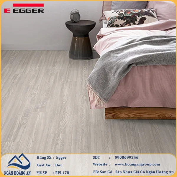 Sàn Gỗ Công Nghiệp Egger Aqua 8mm EPL178