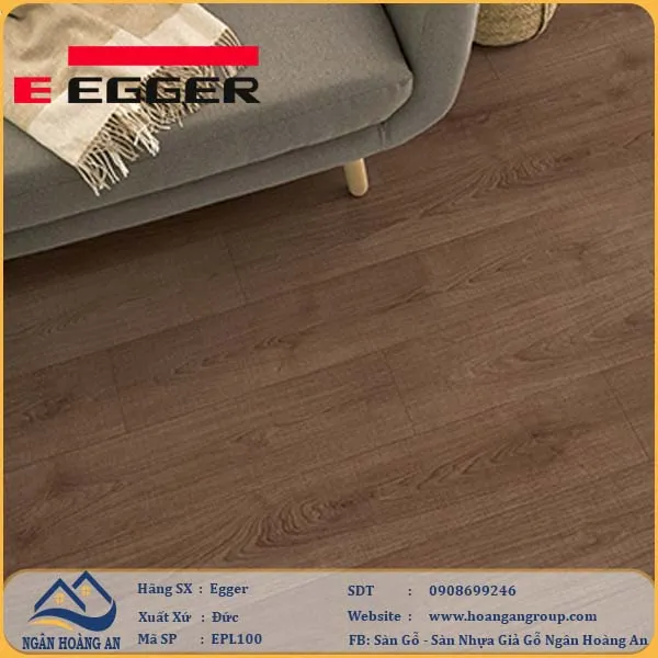 Sàn Gỗ Công Nghiệp Egger Pro 8mm EPL100