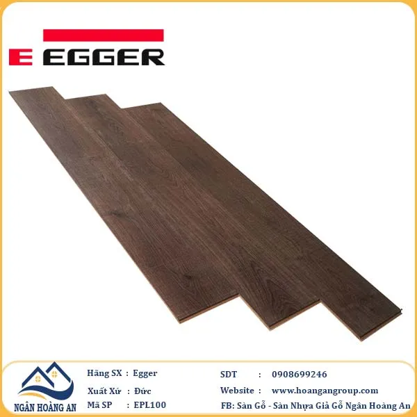 Sàn Gỗ Công Nghiệp Egger Pro 8mm EPL100