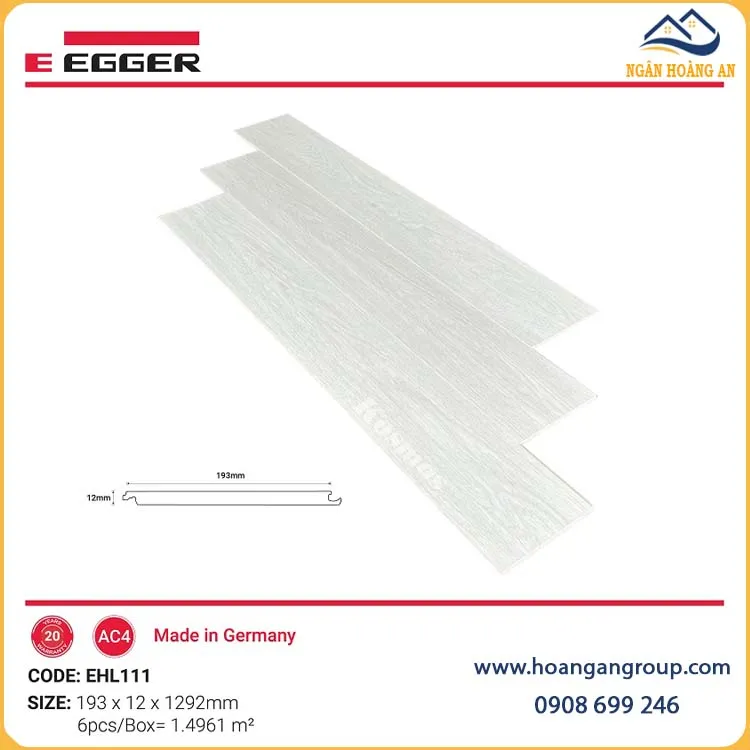 Sàn Gỗ Công Nghiệp Egger Home 12mm EHL111