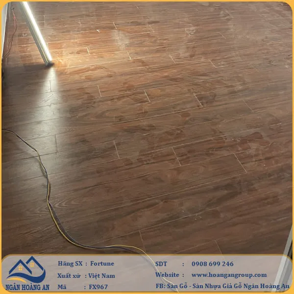Sàn Gỗ Công Nghiệp  Fortune F967 Dày 12mm