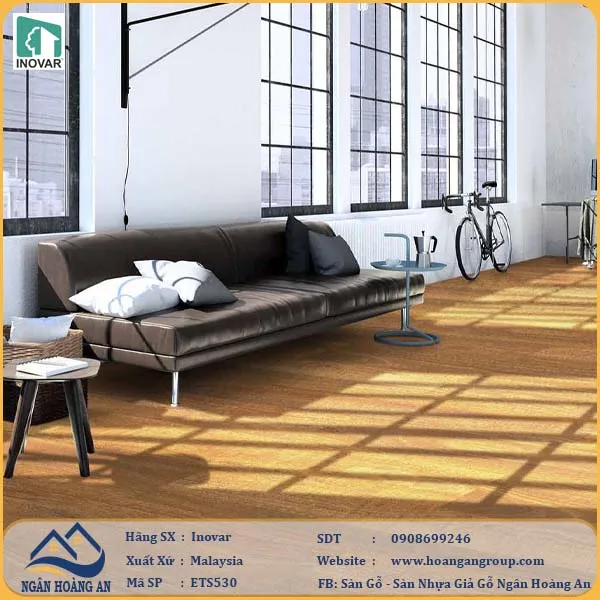 Sàn Gỗ Công Nghiệp Inovar ETS530 8mm