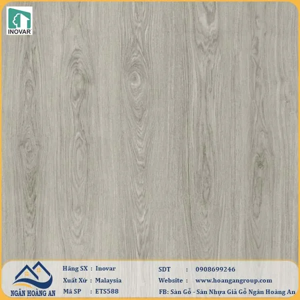 Sàn Gỗ Công Nghiệp Inovar ETS588 8mm