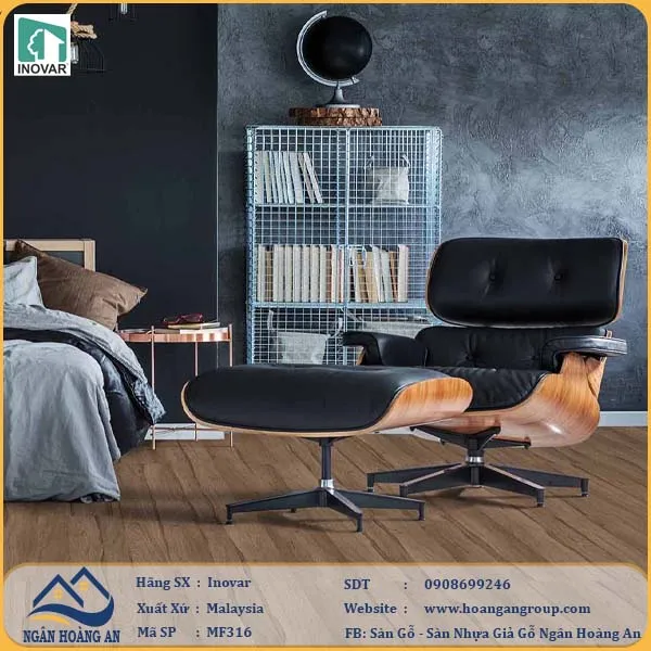 Sàn Gỗ Công Nghiệp Inovar MF316 8mm
