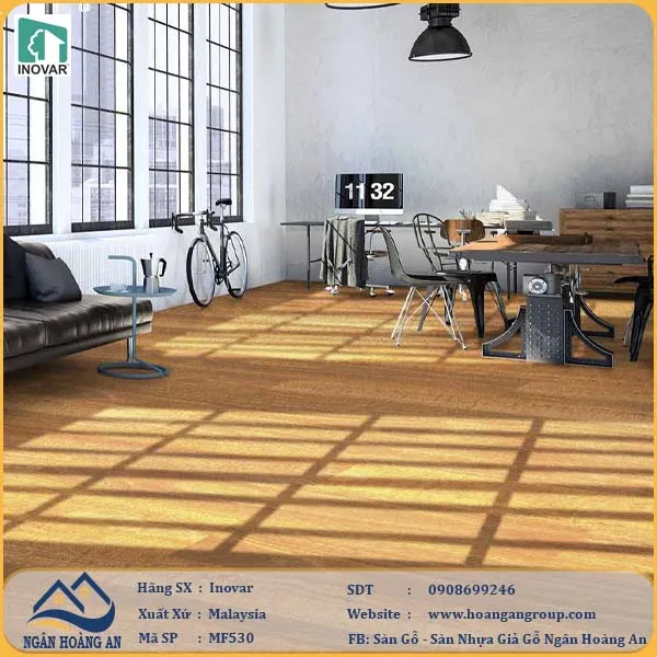 Sàn Gỗ Công Nghiệp Inovar MF530 8mm