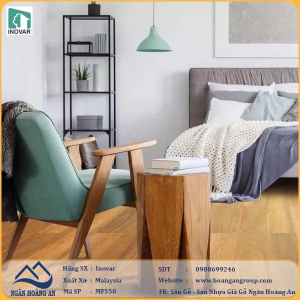 Sàn Gỗ Công Nghiệp Inovar MF550 8mm