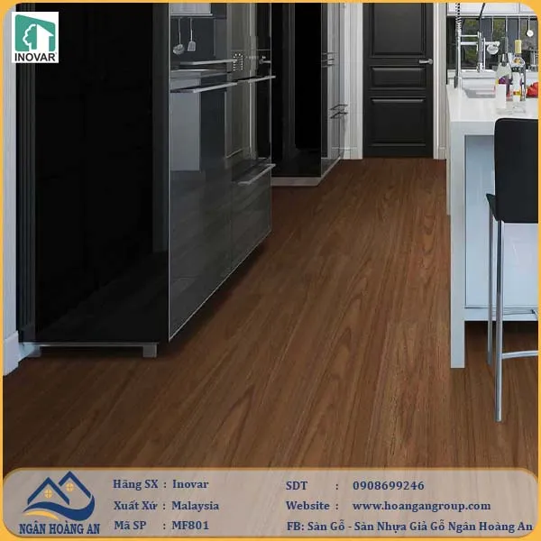 Sàn Gỗ Công Nghiệp Inovar MF801 8mm