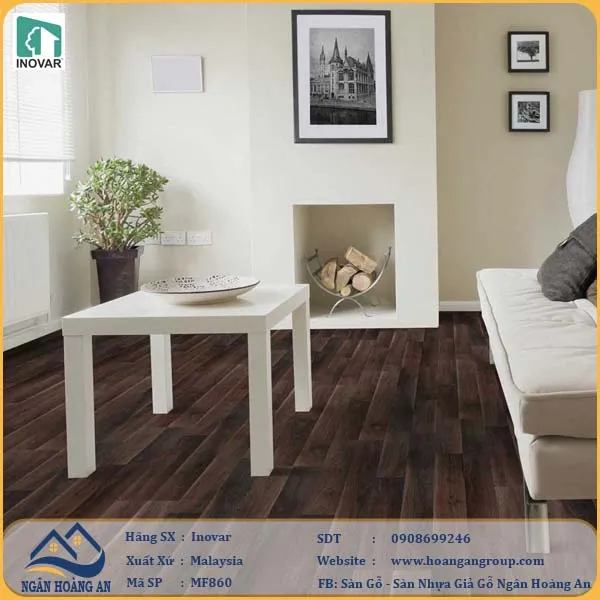 Sàn Gỗ Công Nghiệp Inovar MF860 8mm