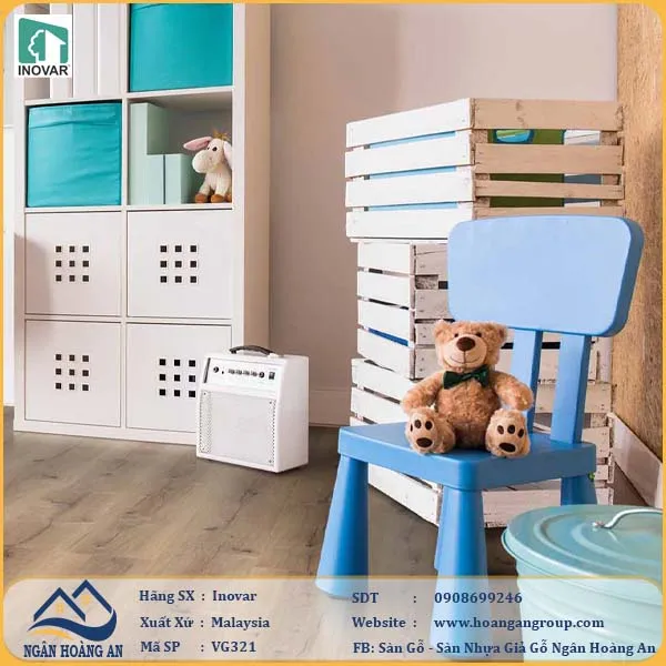 Sàn Gỗ Công Nghiệp Inovar VG321 12mm