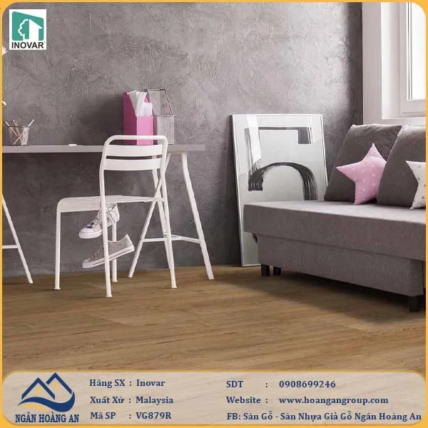 Sàn Gỗ Công Nghiệp Inovar VG879R 12mm