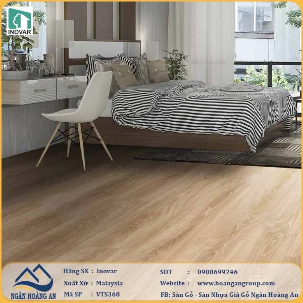 Sàn Gỗ Công Nghiệp Inovar VTS368 12mm