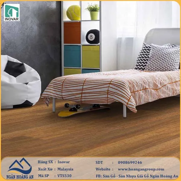 Sàn Gỗ Công Nghiệp Inovar VTS530 12mm