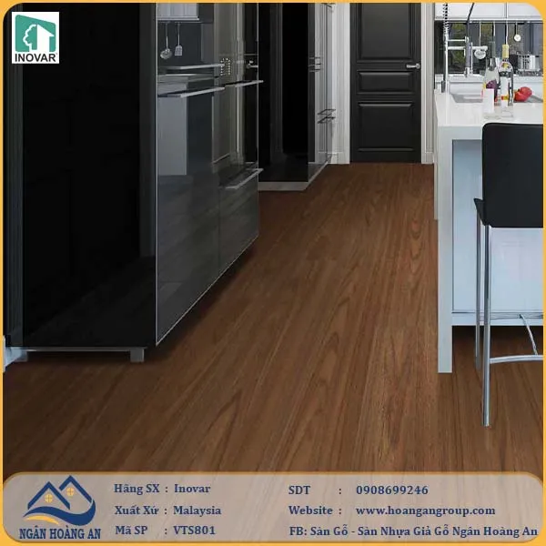 Sàn Gỗ Công Nghiệp Inovar VTS801 12mm