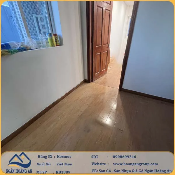 Sàn Gỗ Công Nghiệp KosMos Dày 12mm KB1889