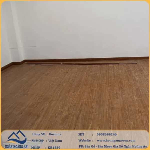 Sàn Gỗ Công Nghiệp KosMos Dày 12mm KB1889