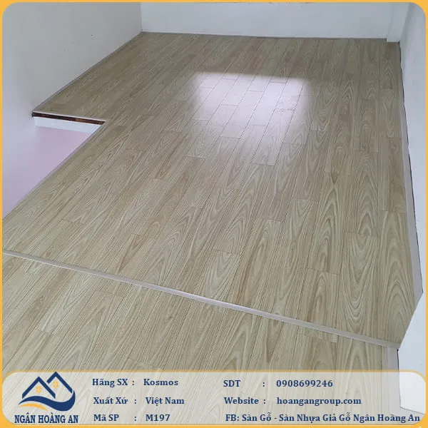 Sàn Gỗ Công Nghiệp KosMos Dày 8mm M197