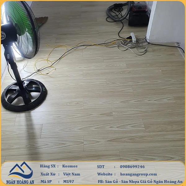 Sàn Gỗ Công Nghiệp KosMos Dày 8mm M197