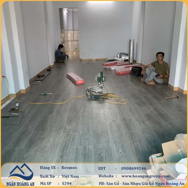 Sàn Gỗ Công Nghiệp KosMos Dày 8mm S294