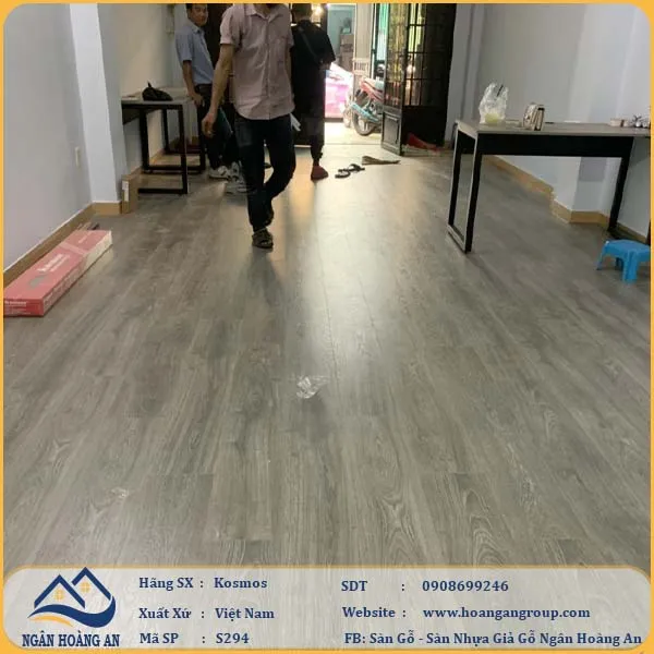 Sàn Gỗ Công Nghiệp KosMos Dày 8mm S294