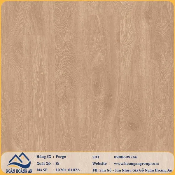 Sàn Gỗ Công Nghiệp Pergo Domestic Extra 01826
