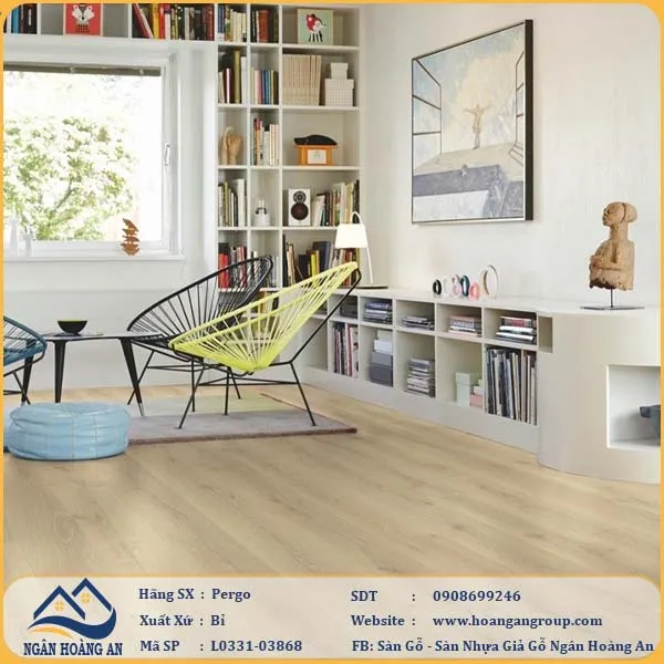 Sàn Gỗ Công Nghiệp Pergo Modern Plank 8mm 03868