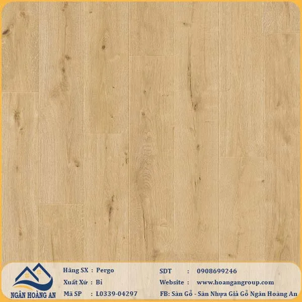 Sàn Gỗ Công Nghiệp Pergo Modern Plank 9mm 04297