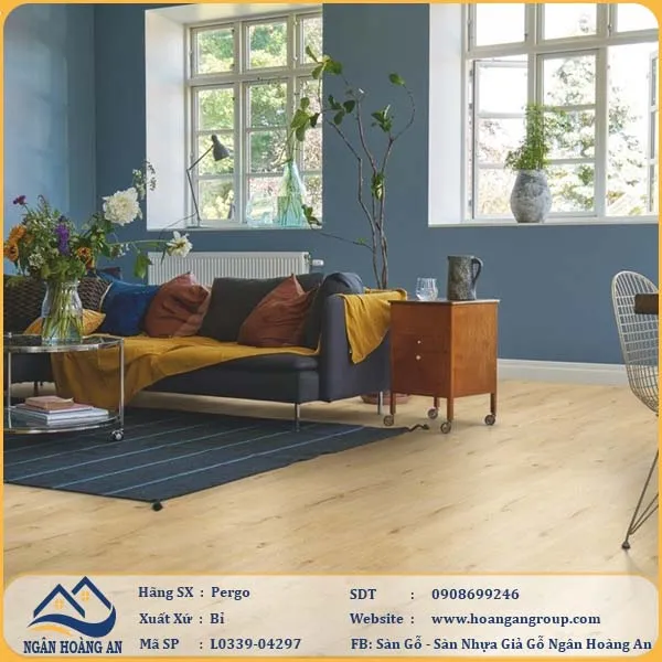 Sàn Gỗ Công Nghiệp Pergo Modern Plank 9mm 04297
