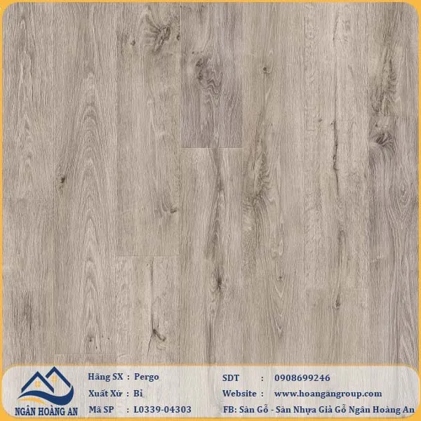 Sàn Gỗ Công Nghiệp Pergo Modern Plank 9mm 04303